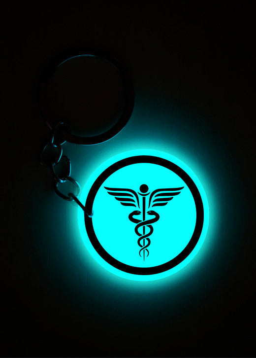 Doctor hot sale symbol keychain