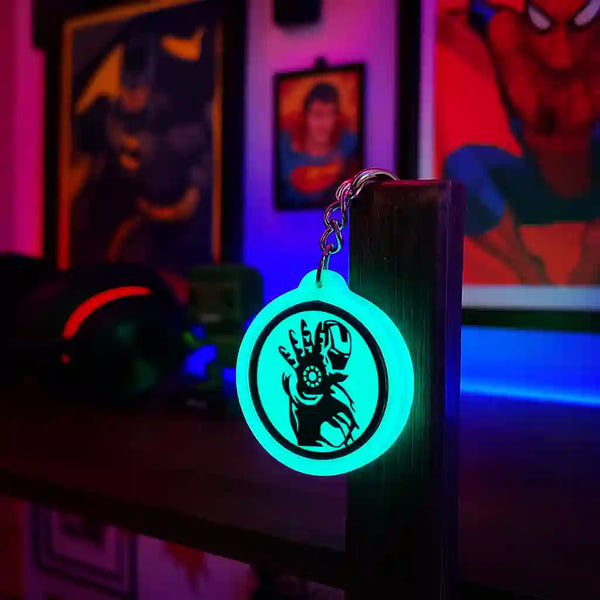 Ironman | Keychain | Glow in Dark