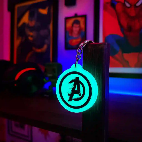 Avenger Dispersion | Keychain | Glow in Dark