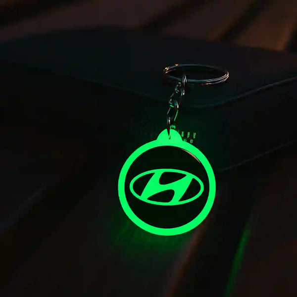 Hyundai | Keychain | Glow in dark