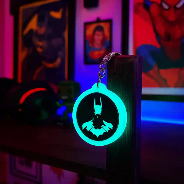 Batman Dark Knight | Keychain | Glow in Dark