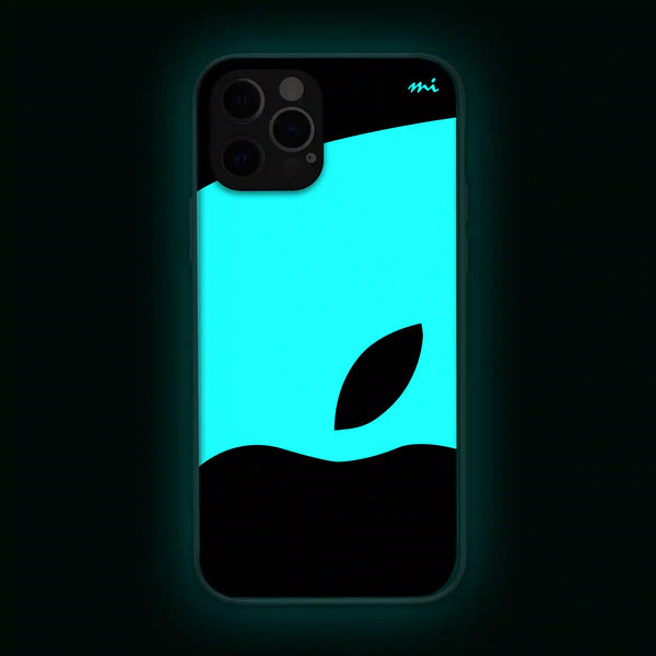 Apple Logo Extra Zoom| Glow in Dark | Phone Cover | Mobile Cover (Case) | Back Cover
