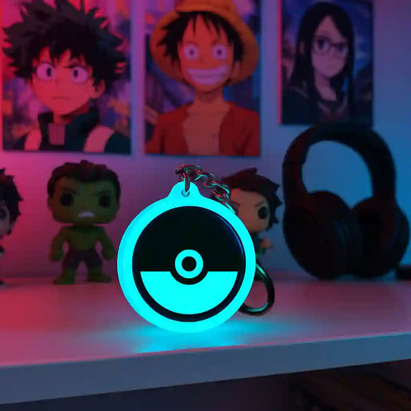 Poke-Ball (Pokemon) | Keychain | Glow in Dark
