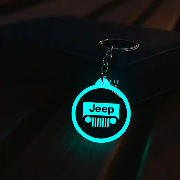 Jeep | Keychain | Glow in dark