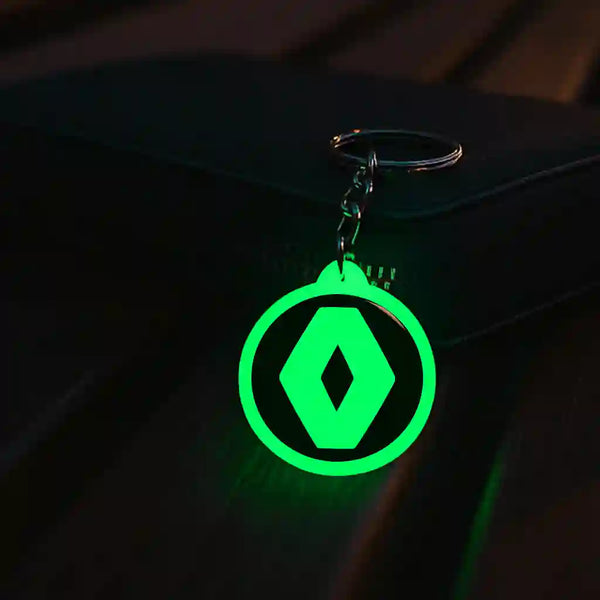 RENAULT | Keychain | Glow in dark