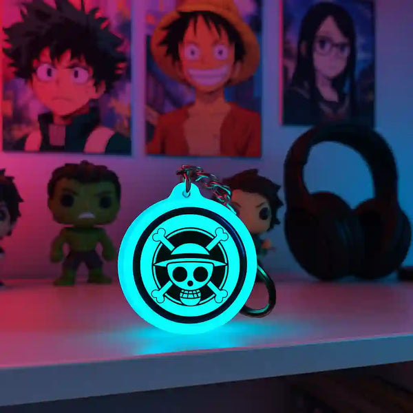 One Piece (Flag) | Keychain | Glow in Dark