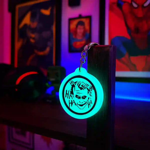 Joker ( Ha Ha) | Keychain | Glow in Dark