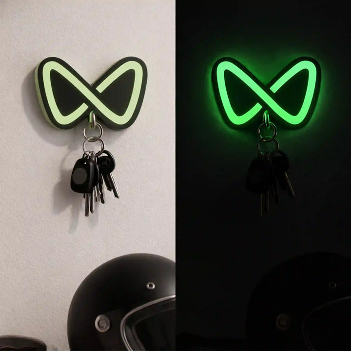 Mahindra (Infinity Logo) Key Holder | Premium Mirror Finish | Wall Mou ...