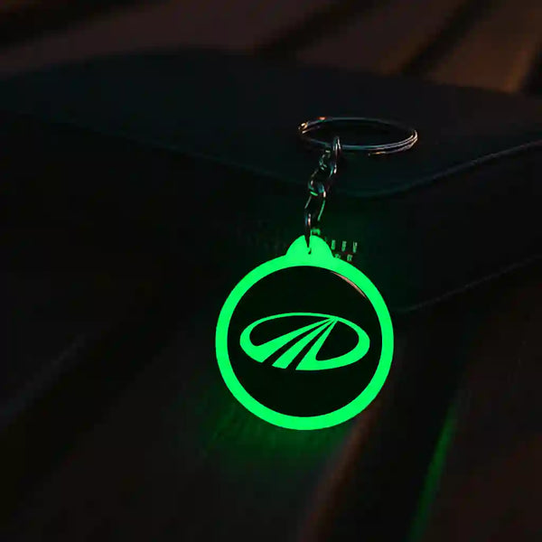 MAHINDRA OLD | Keychain | Glow in dark