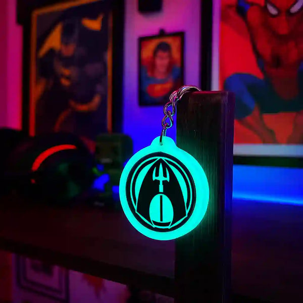 Aquaman | Keychain | Glow in Dark