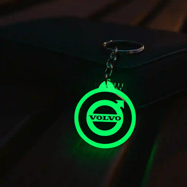 Volvo | Keychain | Glow in dark