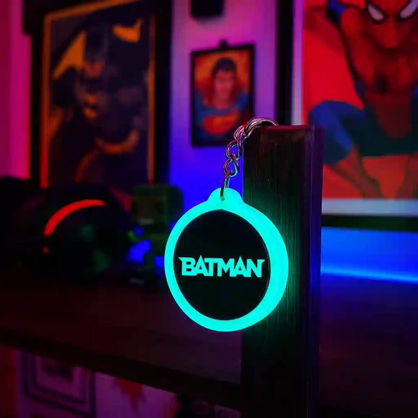 Batman | Keychain | Glow in Dark
