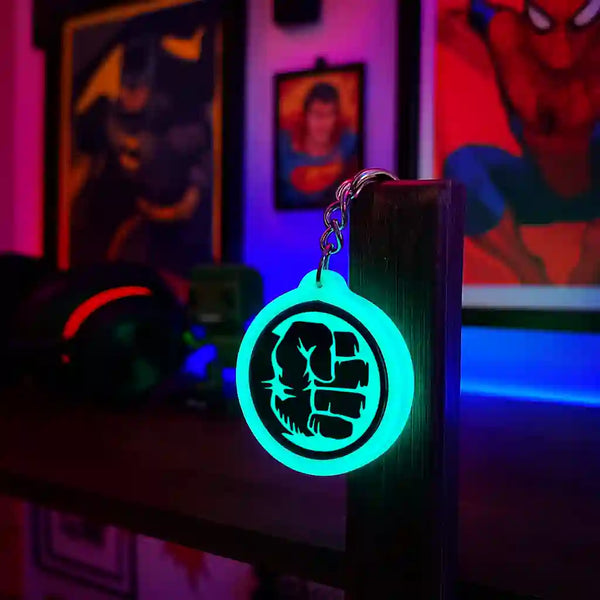 Hulk | Keychain | Glow in Dark
