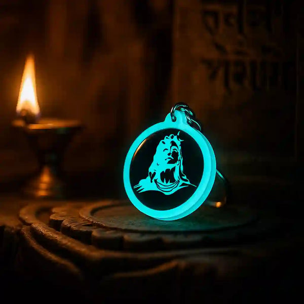 Adiyogi | Shiva | Keychain | Glow in Dark