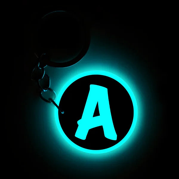 A | Keychain | Glow In Dark