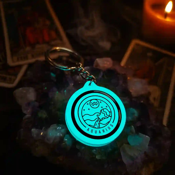 Aquarius | Keychain | Glow in Dark