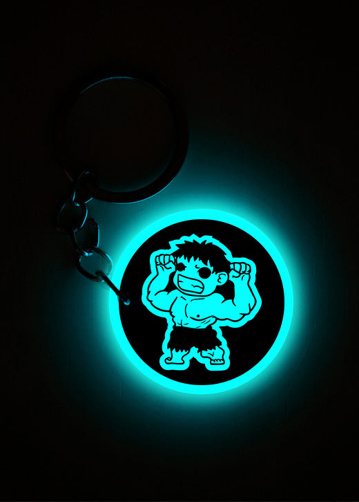 Baby Hulk | Keychain | Glow in Dark