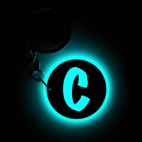 C | Keychain | Glow In Dark