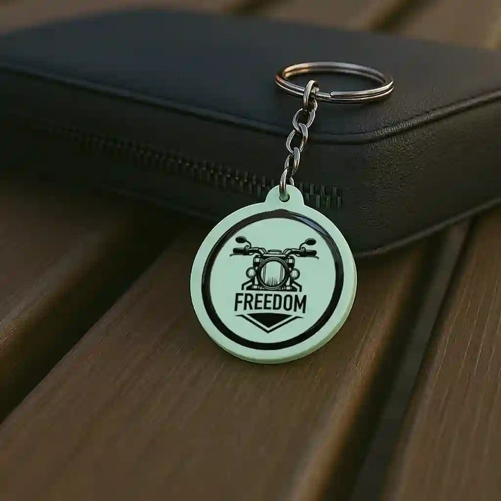 Bajaj Freedom | Keychain | Glow in dark – Mi Glow Store