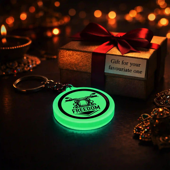 Bajaj Freedom | Keychain | Glow in dark – Mi Glow Store
