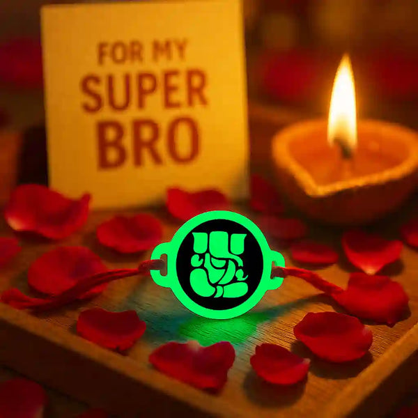 Ganesha | Rakhi | Glow in Dark