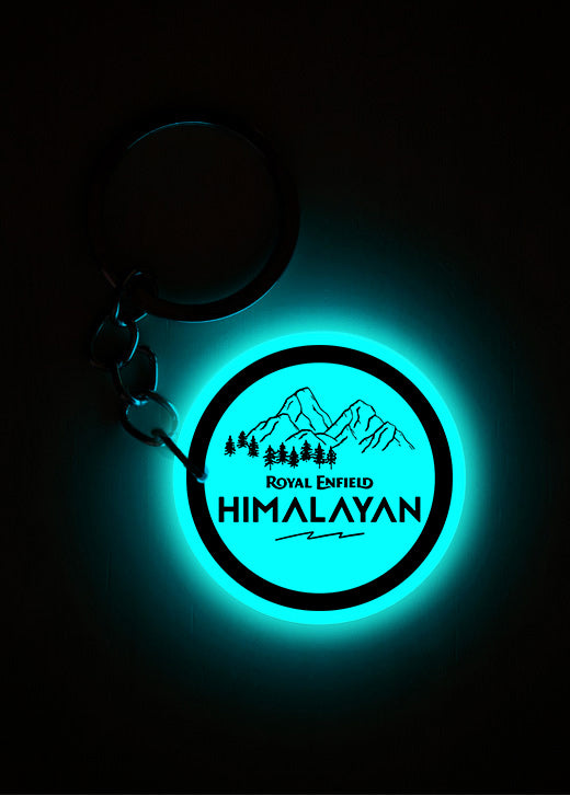 Himalayan Royal Enfield | Keychain | Glow in dark