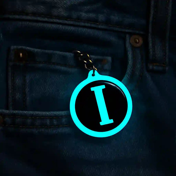 I | Keychain | Glow In Dark