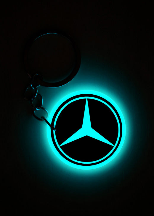 Mercedes | Keychain | Glow in dark