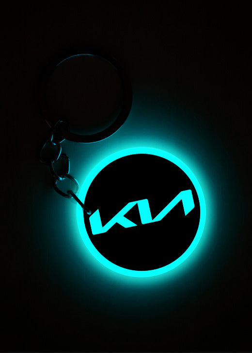 KIA | Keychain | Glow in dark