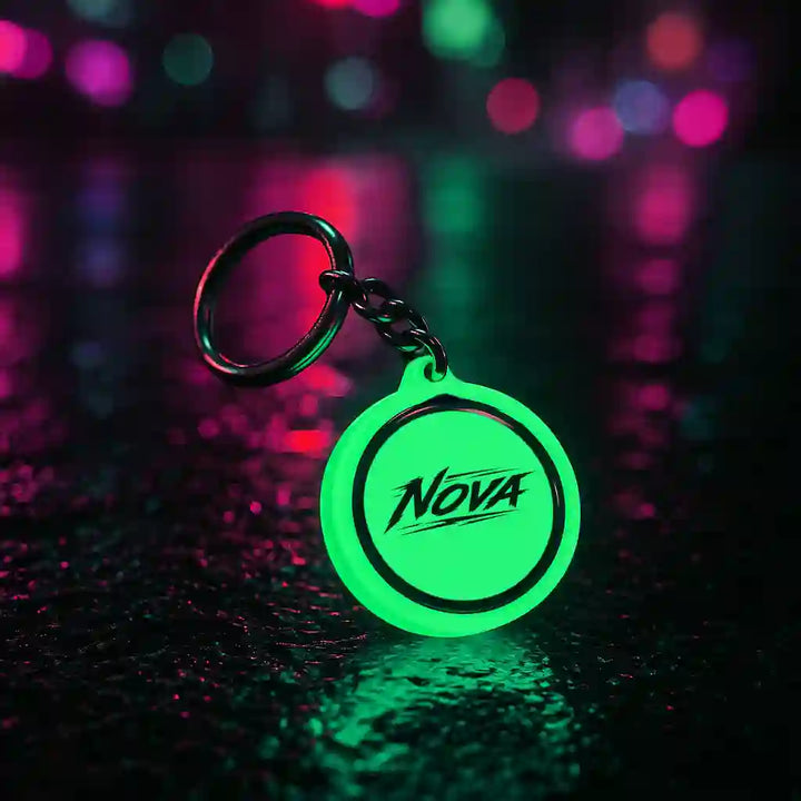 Nova | Keychain | Glow in dark – Mi Glow Store