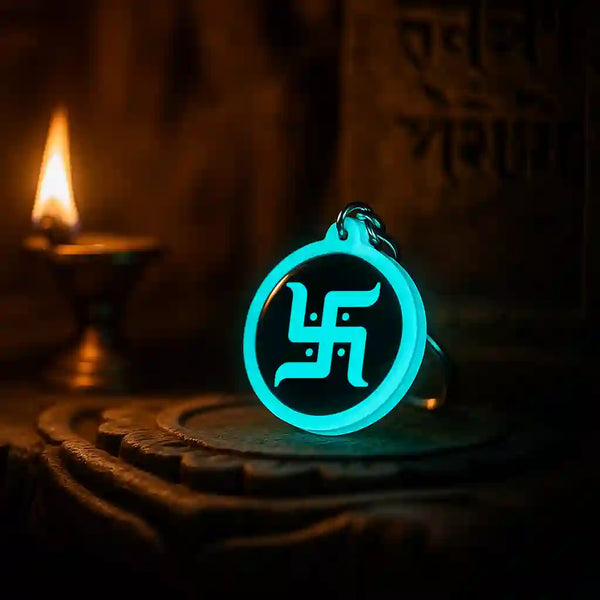 Swastika | Keychain | Glow in Dark