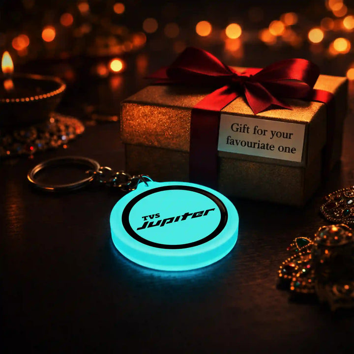 TVS Jupiter | Keychain | Glow in dark – Mi Glow Store