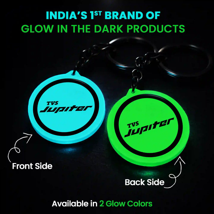 TVS Jupiter | Keychain | Glow in dark – Mi Glow Store