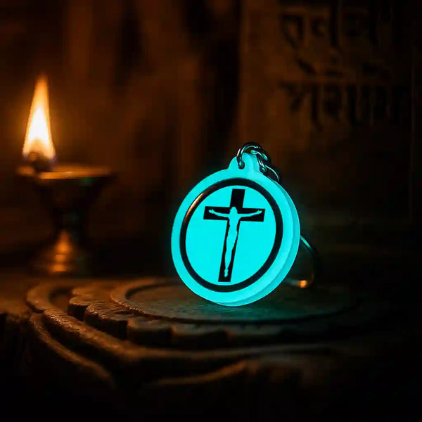 Jesus Christ (Symbol) | Keychain | Glow in Dark