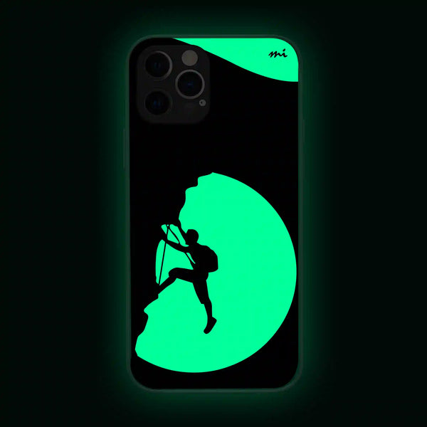 Climber | Moon Light | Abstract | Glow in Dark | Phone Cover | Mobile Cover (Case) | Back Cover