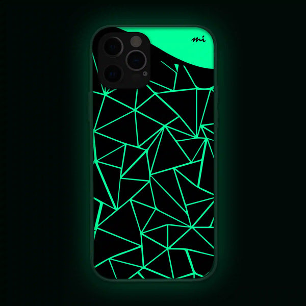 Interconnected Network | Abstract | Glow in Dark | Phone Cover | Mobile Cover (Case) | Back Cover