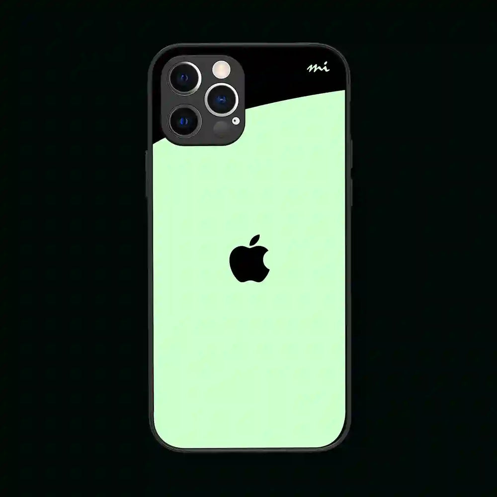 Glowing Apple Iphone 12 Case With Apple Logo Apple Logo Glow In