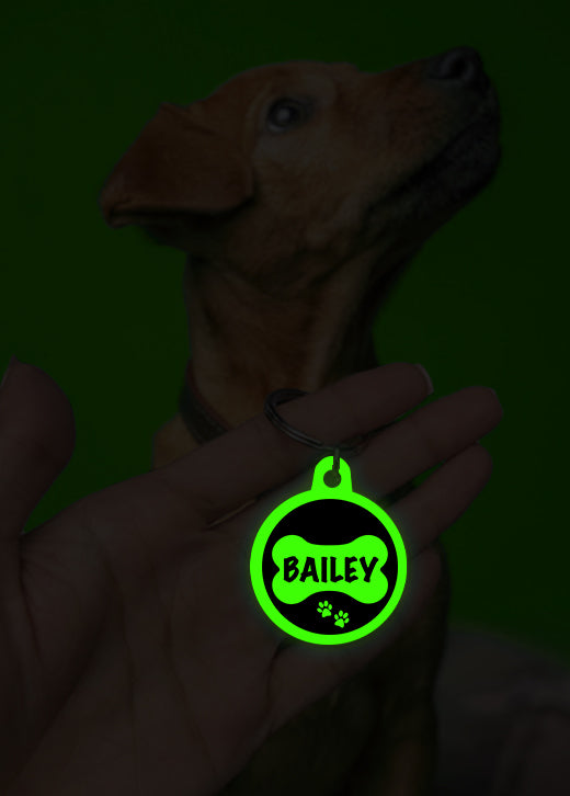 Ballie | Dog Tag | Glow in Dark