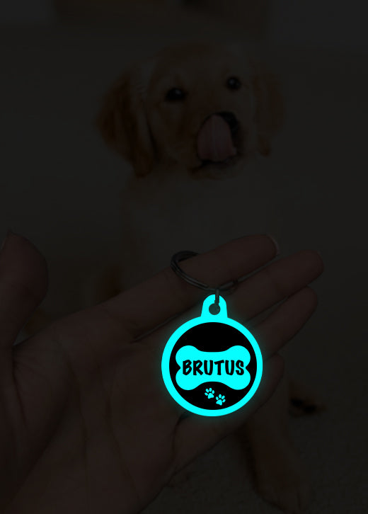 Brutus | Dog Tag | Glow in Dark