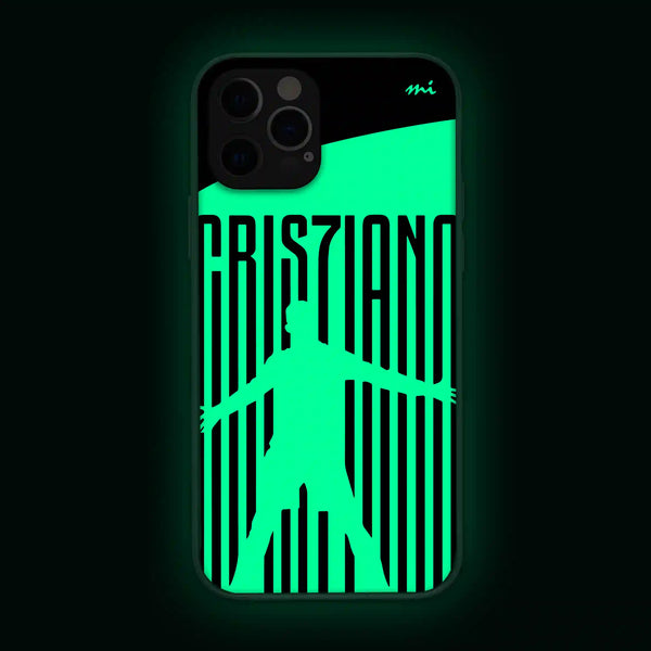 Cristiano Ronaldo | Football | Sports | Glow in Dark | Phone Cover | Mobile Cover (Case) | Back Cover