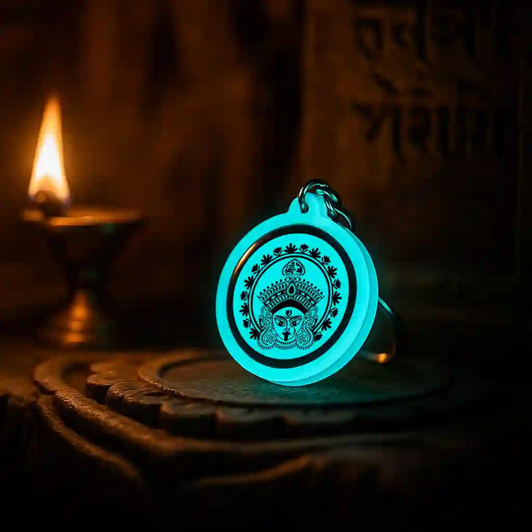 Durga Mata (Devi) | Gods | Keychain | Glow in Dark