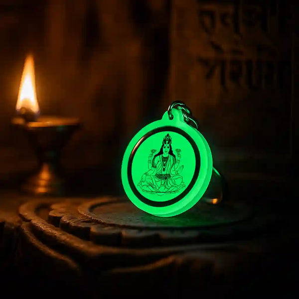 Lakshmi Mata (Devi) | Gods | Keychain | Glow in Dark