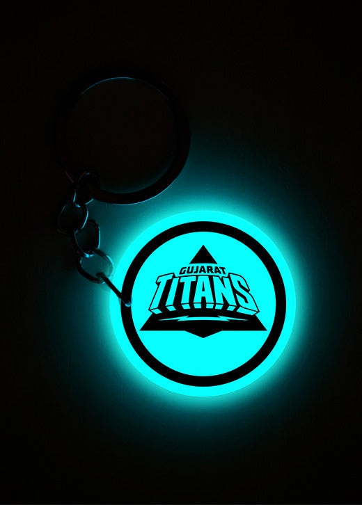 GUJARAT TITANS (GT) | Keychain | Glow in Dark