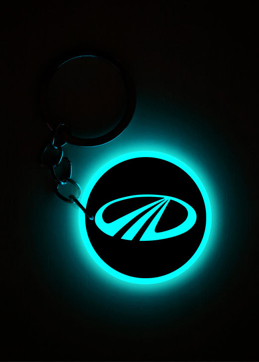 MAHINDRA OLD | Keychain | Glow in dark