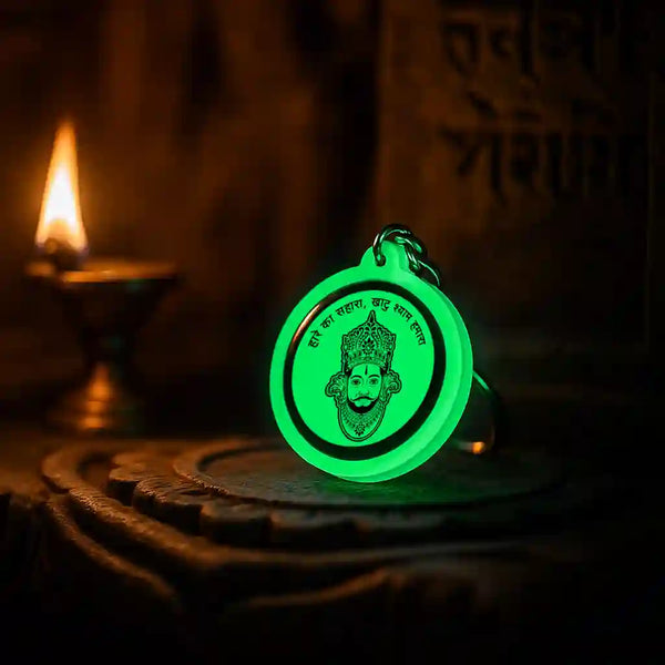 Khatu Shyam | Gods | Keychain | Glow in Dark