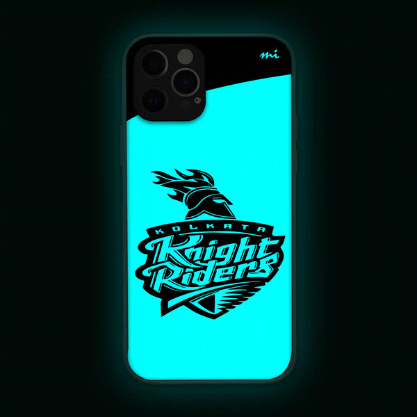Kolkata Knight Riders (KKR) | IPL | Cricket | Sports | Glow in Dark | Phone Cover | Mobile Cover (Case) | Back Cover