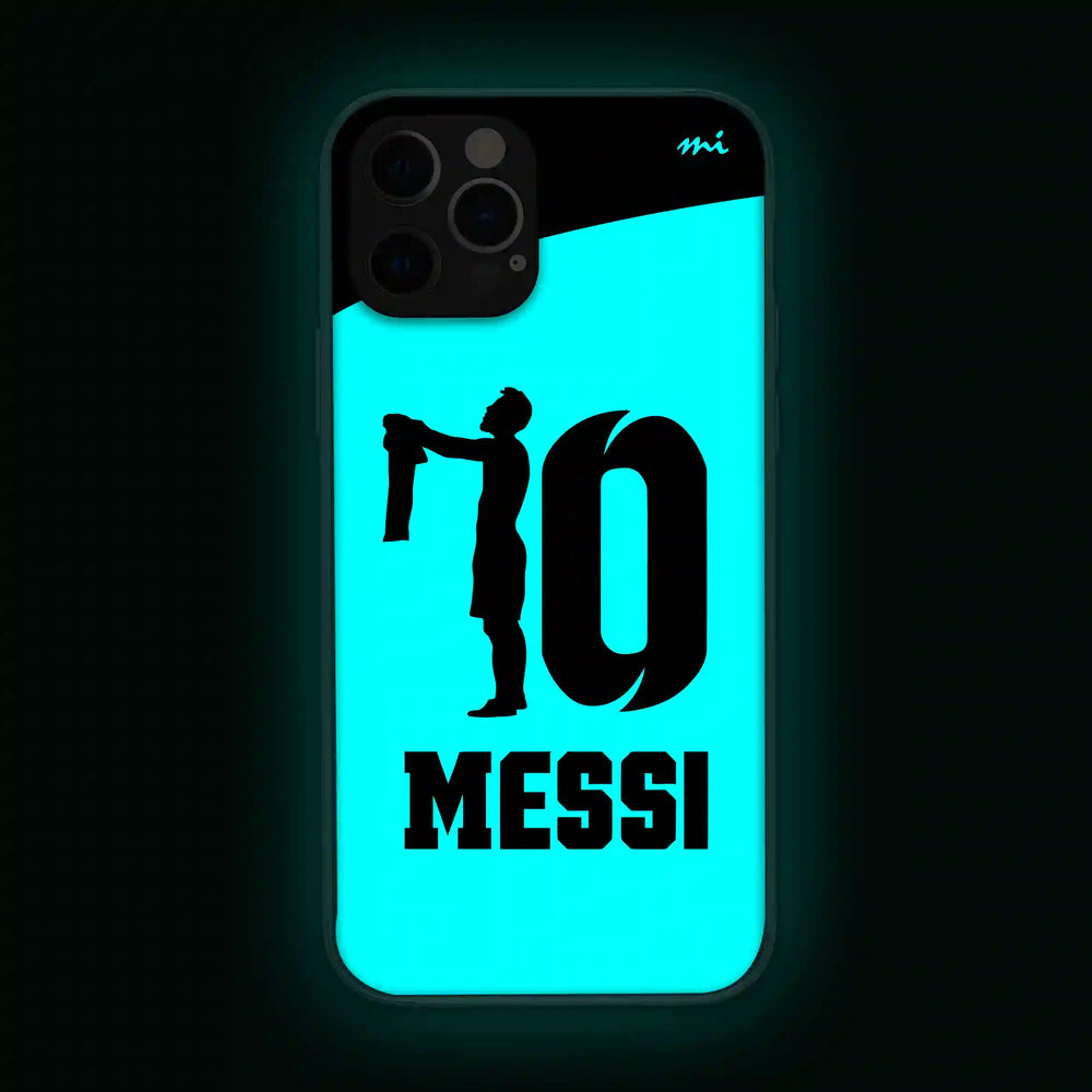 Messi | Football | Sports | Glow in Dark | Phone Cover | Mobile Cover – Mi  Glow Store