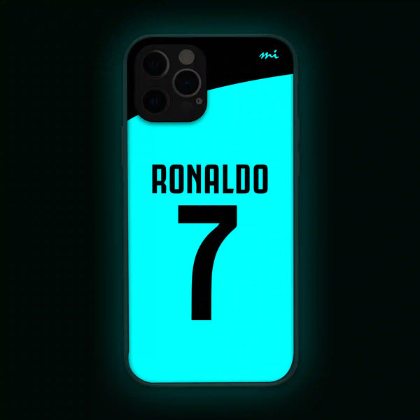 Ronaldo 7 | Cristiano | Football | Sports | Glow in Dark | Phone Cover | Mobile Cover (Case) | Back Cover