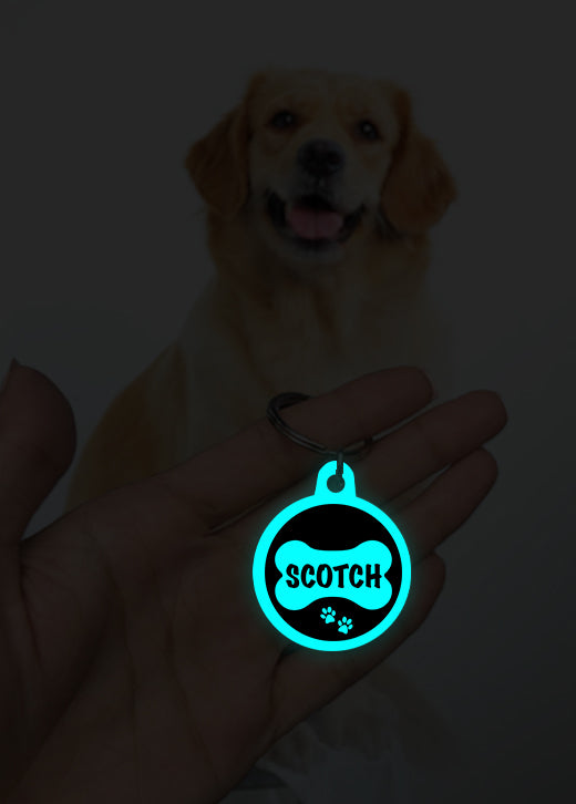 Scotch | Dog Tag | Glow in Dark
