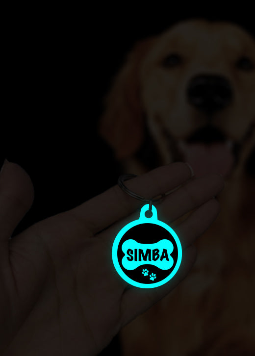 Simba | Dog Tag | Glow in Dark